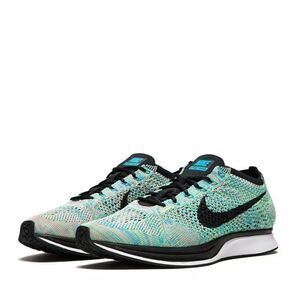 New Nike Flyknit Racer Rainbow Colorway Mens 6.5 US Womens 8 US 39 EUR 2015